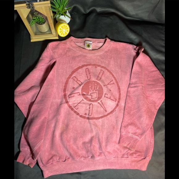 Body Glove Other - Vintage Body Glove Sweatshirt Heather Red Long Sleeve Graphic Men Size XL